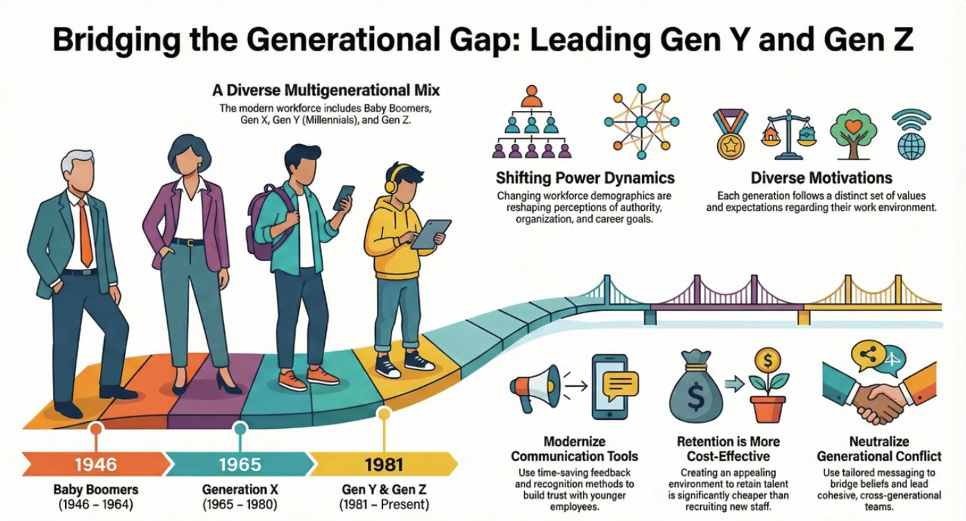 Managing Gen-Y and Gen Z